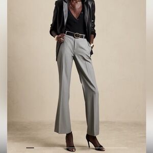 NWT Banana Republic Sculpted Bootcut Pant in grey